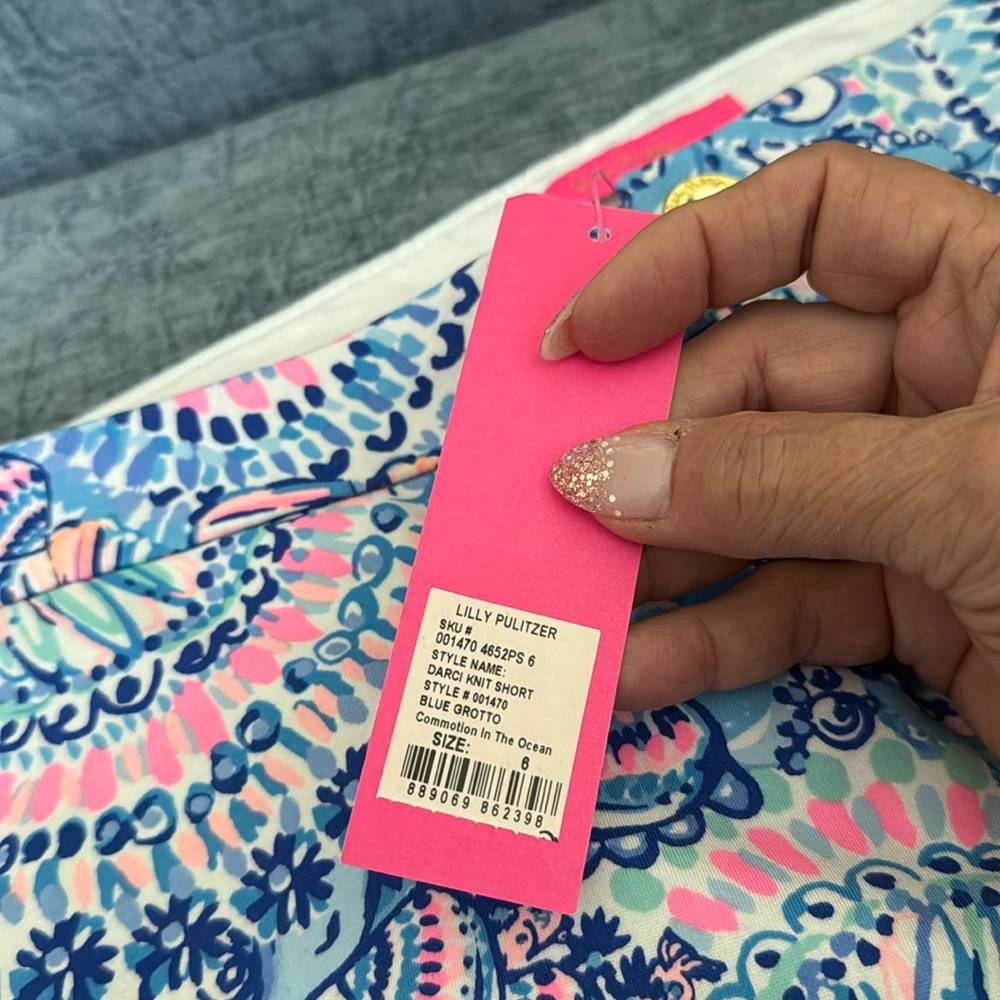 NWT Lilly Pulitzer shorts size 6 - Picture 7 of 7